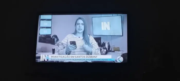 Tv samsung defeito na imagem