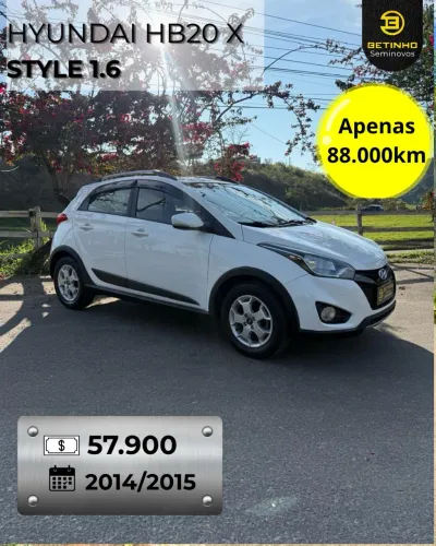 Hyundai HB20X Style 1.6 Flex 16V Mec. 2015