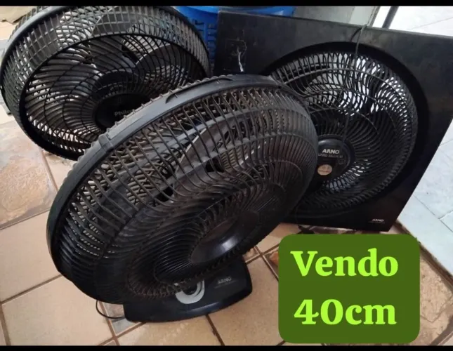 Ventiladores 40cm/ Ferro de passar