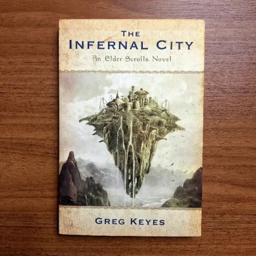 Livro The Infernal City Importado Novela Skyrim The Elder Scrolls