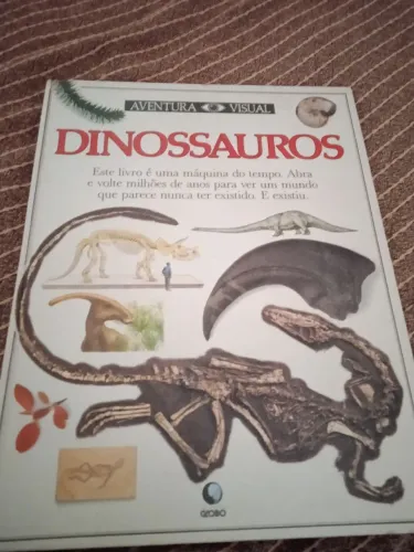Livro aventura visual dinossauros