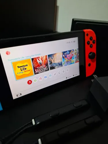 Nintendo Switch desbloqueado V1 64 GB + Acessórios - ENVIO OLX