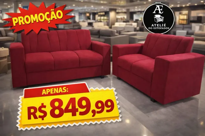 Sofá conjunto 