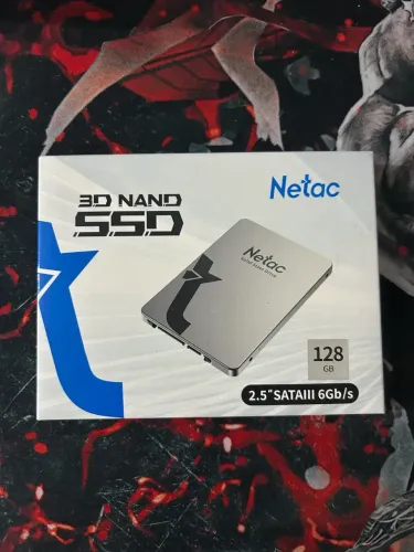 SSD 128GB Netac Lacrado na Caixa