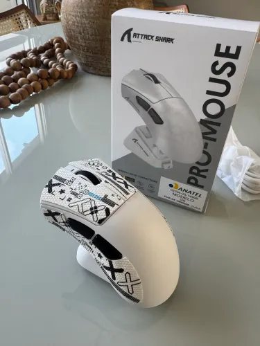 Mouse Gamer Atack Shark x11 Wireless - Novo