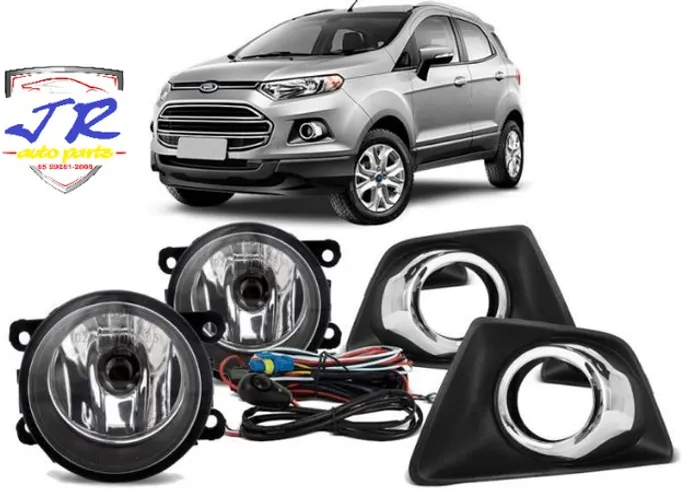 Kit Farol Milha Ecosport 2012 2013 2014 2015 2016 Auxiliar Neblina