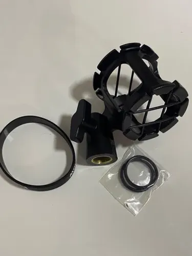 Suporte para microfone boom novo completo