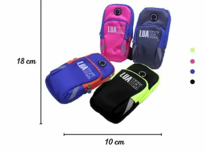 Bolsa suporte braçadeira para bike bicicleta
