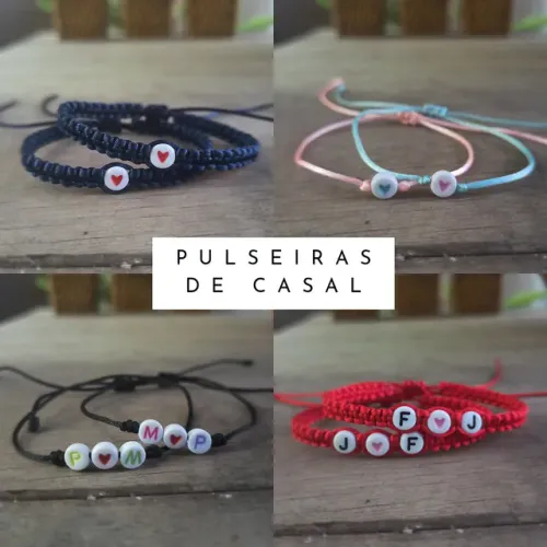 Pulseiras de casal