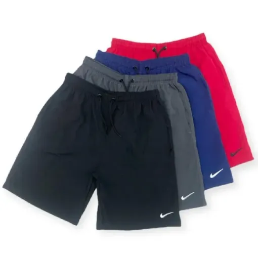 Bermudas Tactel com elastano 3 bolsos