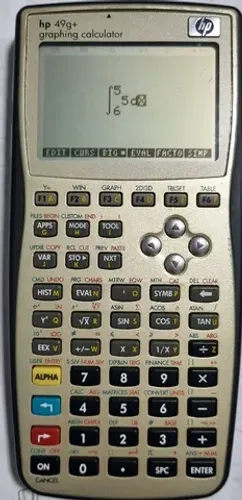 Calculadora Científica HP 49G+ o sonho de todo aluno de engenharia e Exatas.