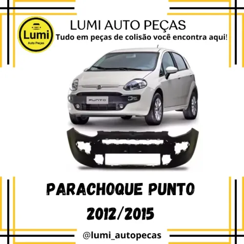 Parachoque Dianteiro Punto 2012/... - NOVO 