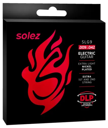 Encordoamento Solez 09 Guitarra SLG9 DLP