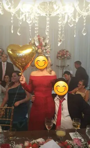 Vestido de festa Morena Rosa