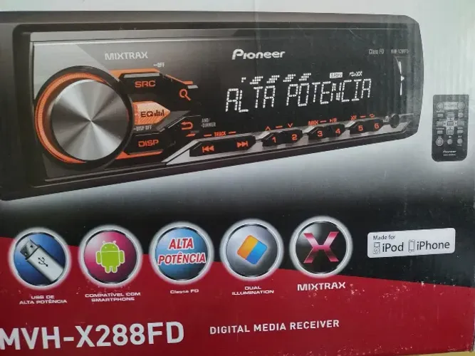 Alto Receiver Pionner X288FD - Alta Potência - Seminovo