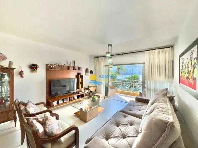 Apartamento beira-mar com lazer Astúrias Guarujá