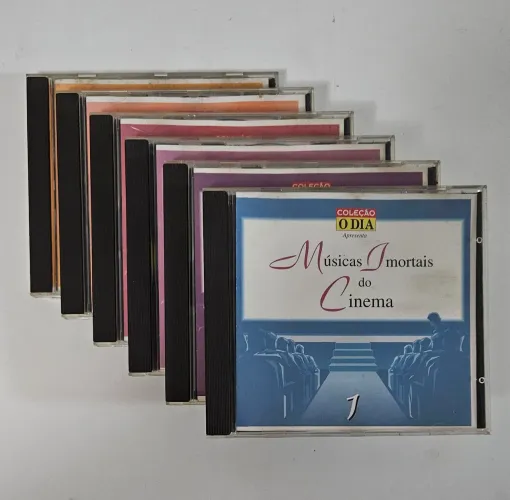 Coleção CDs Músicas Imortais do Cinema Jornal O Dia