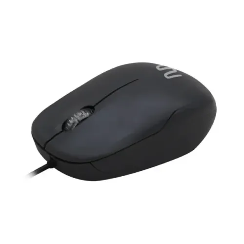 Mouse Com Fio Óptico 1200dpi 3 Botões Textura Fosca Preto MO255 - Multilaser cod: 2452
