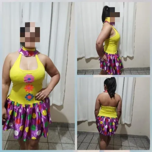 Fantasia de palhaço adulto