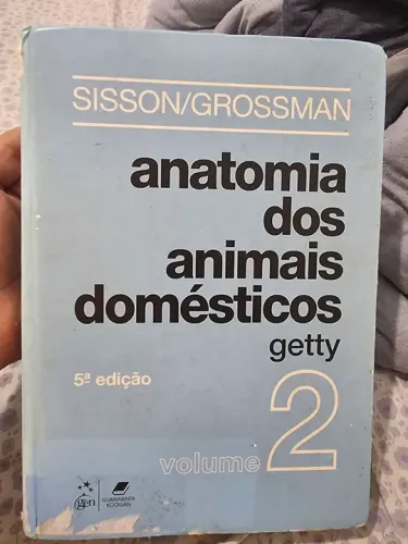 Livro Anatomia dos Animais domésticos Getty
