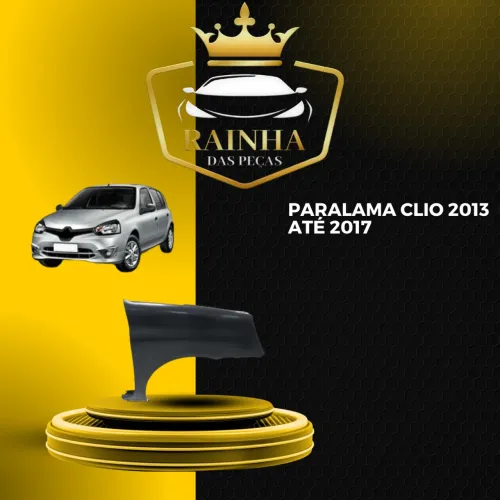 Paralama Clio 2013 até 2017