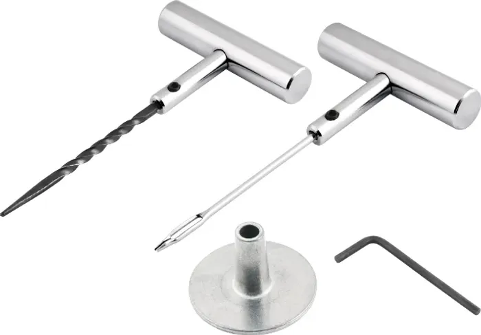 Aplicador preparador para reparos de pneus, jogo com 6 peças, JRV 4000, VONDER 