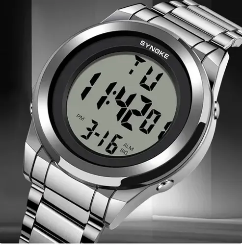 Relógio de pulso led digital Synoke masculino