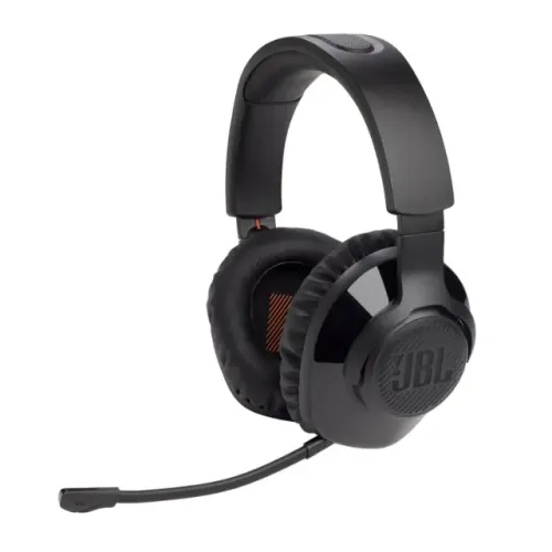 Headset Gamer JBL Quantum 350WLBLK Fone Sem Fio, Drivers 40mm, Surround Sound, Preto