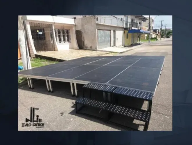 Palco para evento