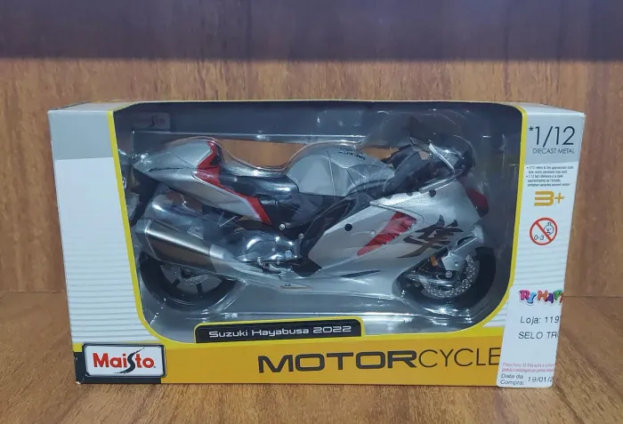 Maisto Motorcycle 1/12 Suzuki Hayabusa 2022