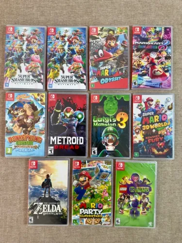 Jogos Nintendo Switch - Diversos Títulos! (Leia a Descrição)