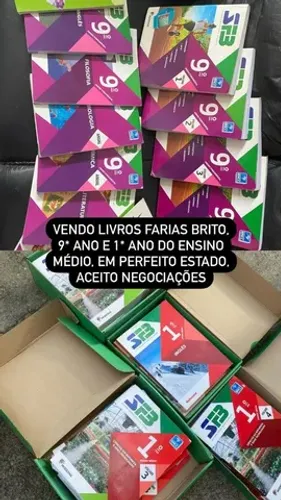 Livros novos SFB 9°, 1°, 2° e 3° (separadamentes)