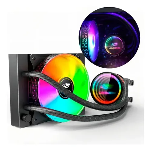 Water Cooler C3tech 120mm Fc-w120rgb Novo - Lacrado - Instalado