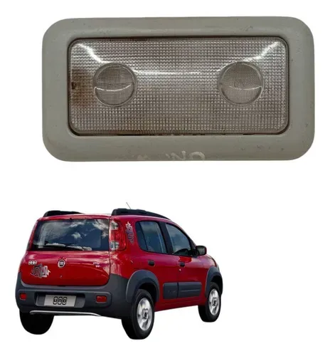 Luz Teto Cortesia Fiat Uno Way 1.0 2011 2012 2013 2014 2015