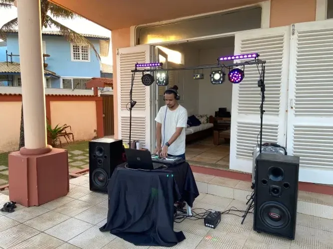 Kit Boate Completa DJ Som e Luz