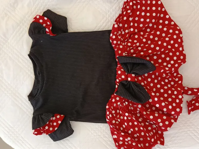 Conjunto temático Minnie Mouse