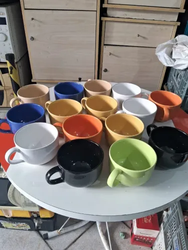 Conjunto de louças para caldos lanchonete