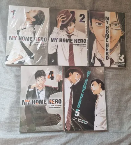 Mangá: My Home Hero 1 ao 5