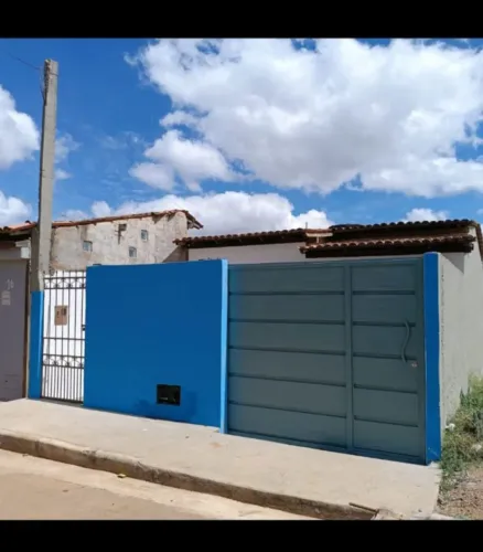 Casa rua principal do panorama.
