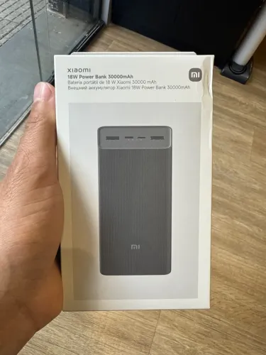 Carregador portatil Xiaomi 18W Power Bank 30000 mAh Original