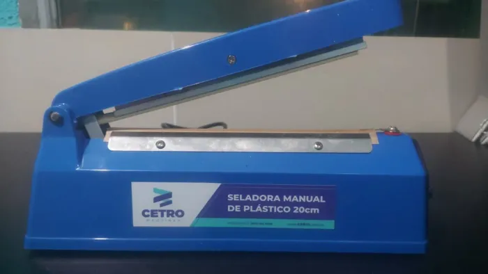Seladora Manual de Plástico 20cm - Cetro Máquinas