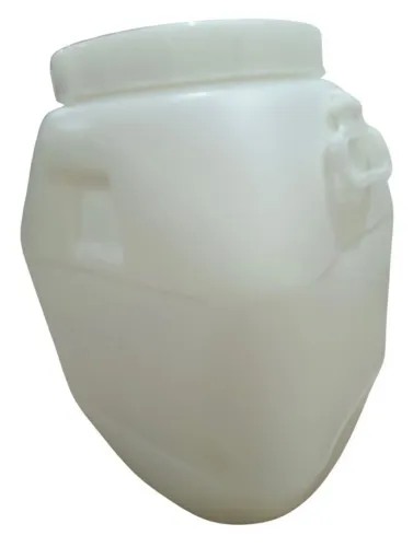 Bombona De 50 Kg, Galão De 50 Litros, Plástico Barril 50l Cor Branco