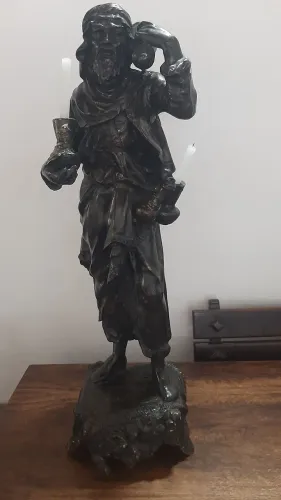 Estatueta de Árabe Metal