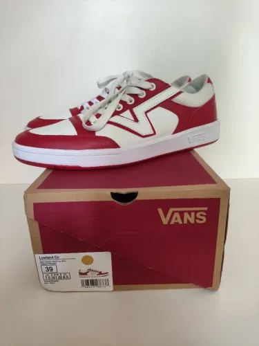 Tênis Vans Original Lowland Vermelho - Novo na Caixa