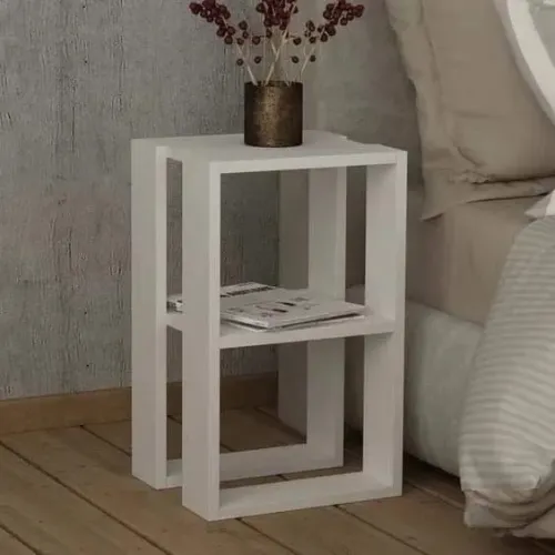 Mesa de Cabeceira Estilo Industrial em MDF