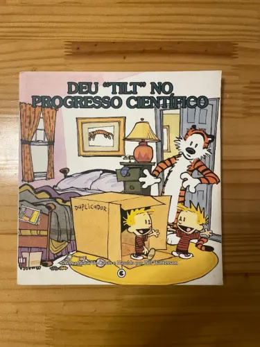Livro Calvin & Haroldo - Deu tilt no progresso científico