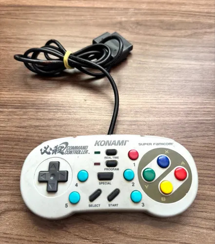 Controle super famicon Konami 
