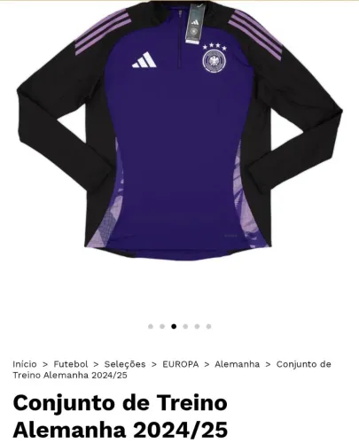 Jaqueta de treino da Alemanha rocha