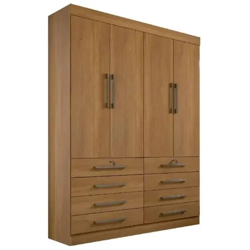 Guarda Roupa Mônaco 4P - Entrega Rápida