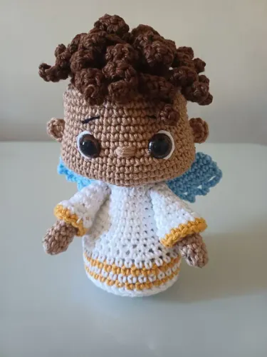 Anjinho em crochê Amigurumi 